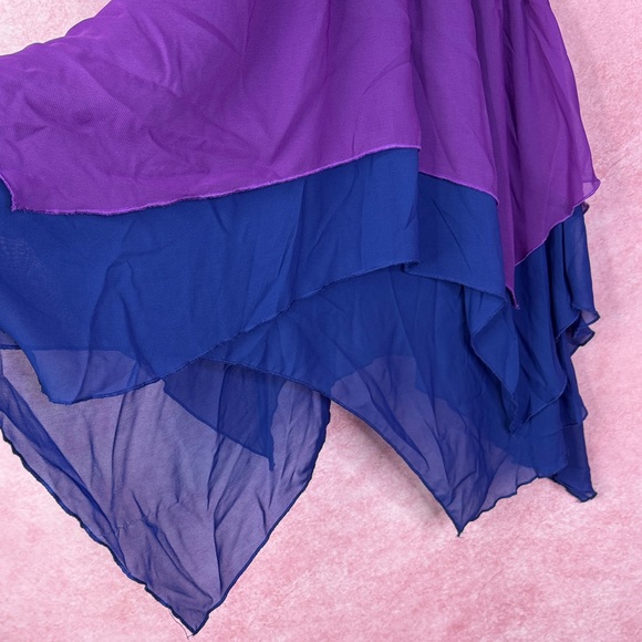 110. Disney D-Signed Purple Layered Dress Girls S EUC - Picture 5 of 7